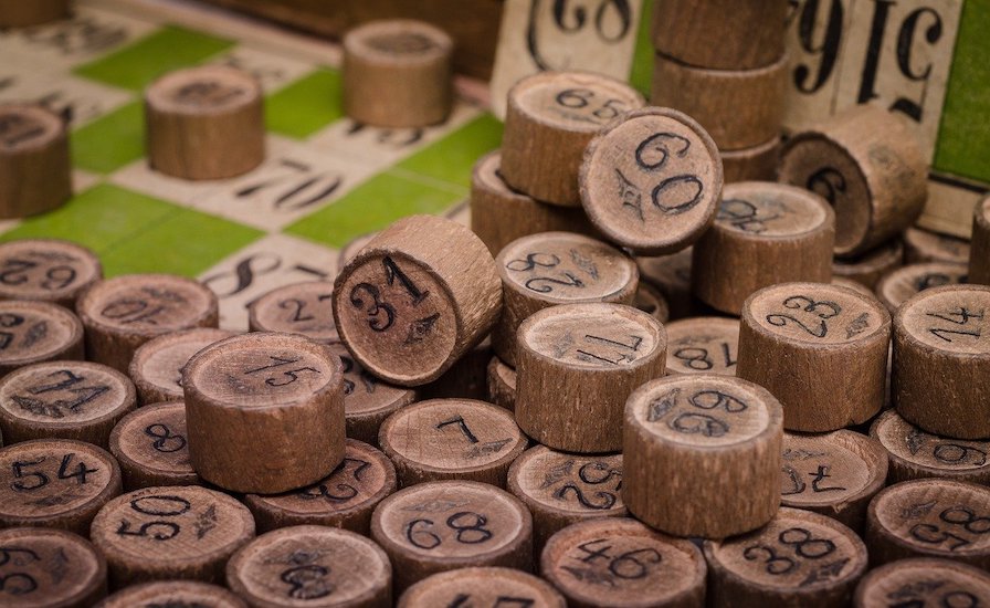 playing bingo