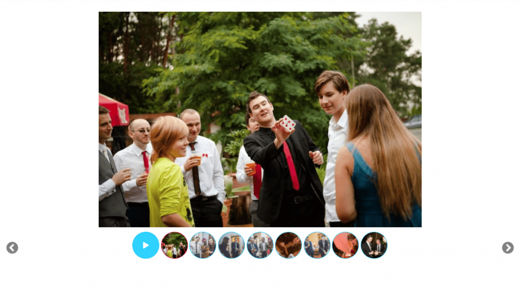 Profile Images of Magician Rob Hackett